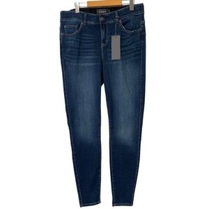 Torrid Jeans Womens 16T TALL Bombshell Skinny Blue New